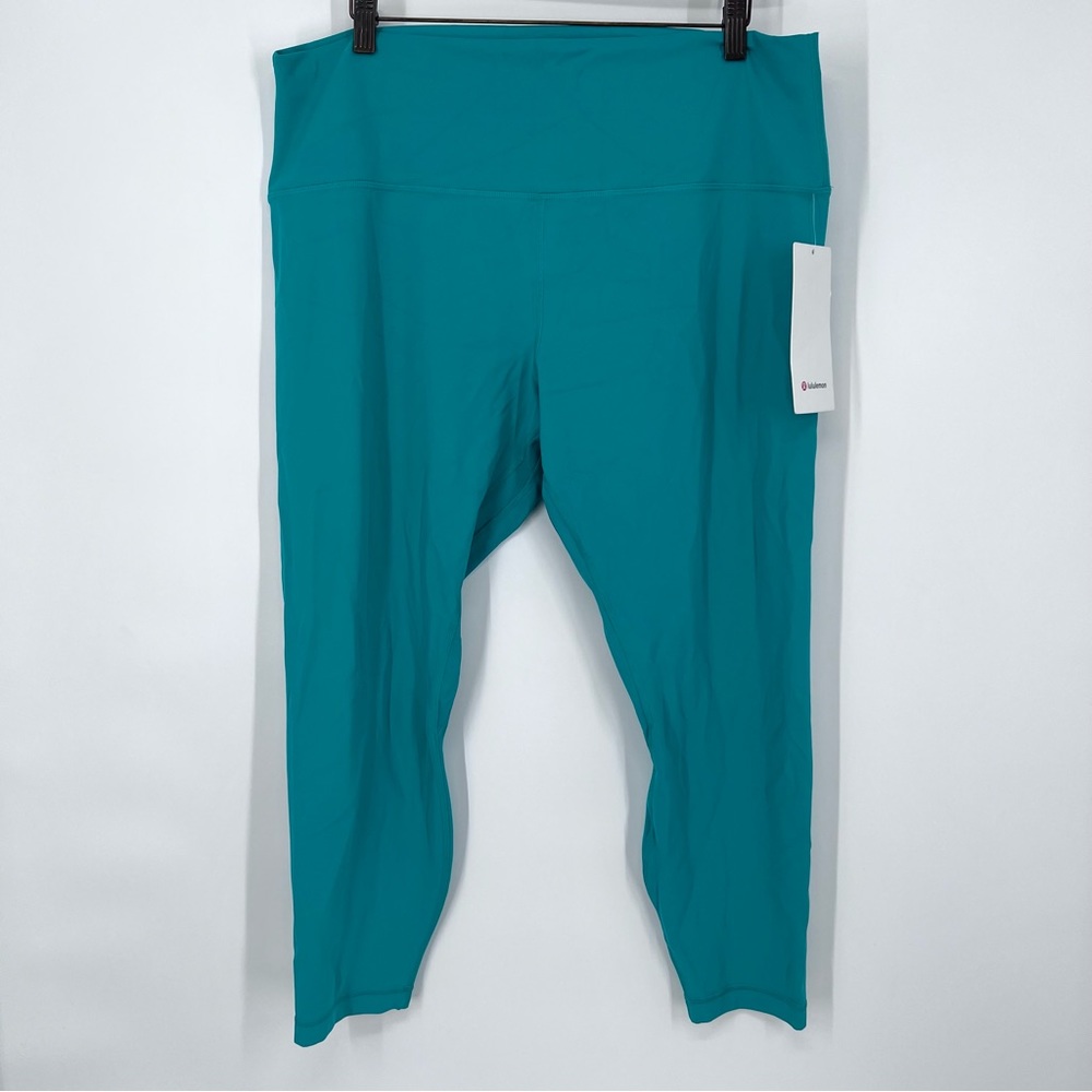 SOLD Lululemon NEW Maldives Green Align High Rise 25” Leggings - Picture 2 of 5